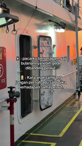 tampilan boleh gembel, kalau soal saldo gas aja ayokk #pelautindonesia #pelautpunyacerita #pelaut #pelautmuda🚢⚓ #kulikapal 