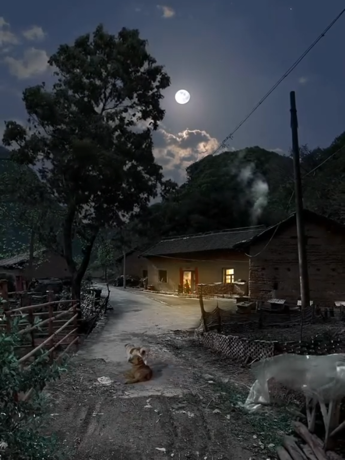 Tiếng dế kêu , khói bếp thật bình yên#anyen #binhyen #nơibinhyen #quênhabinhyen 