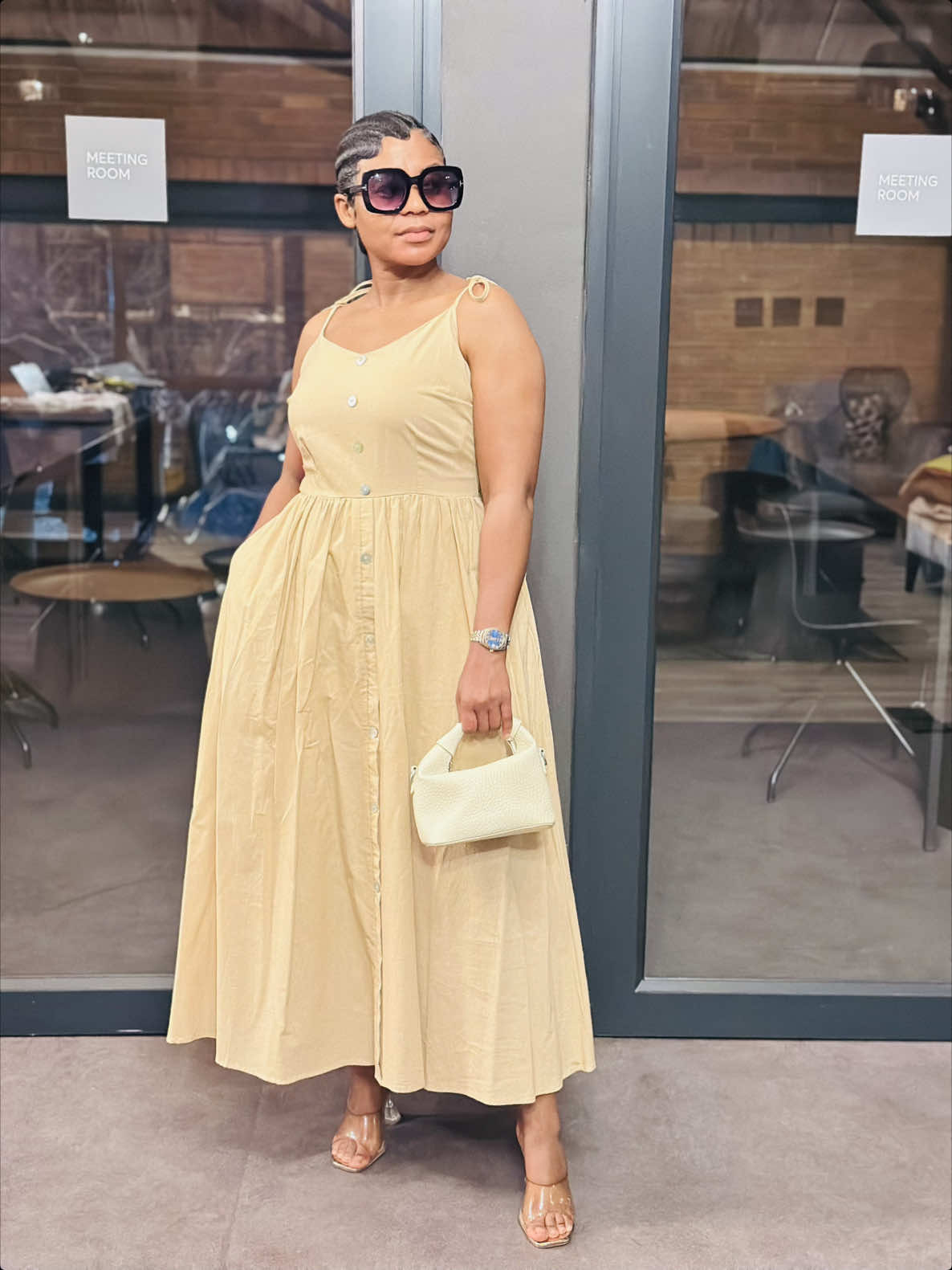 Dress:450 Color:Beige(Nude) Size: small to 2XL ☎️ WhatsApp 081 588 1051 to place an order  #fashion #style #OOTD #styleinspo ##fashiontiktok 