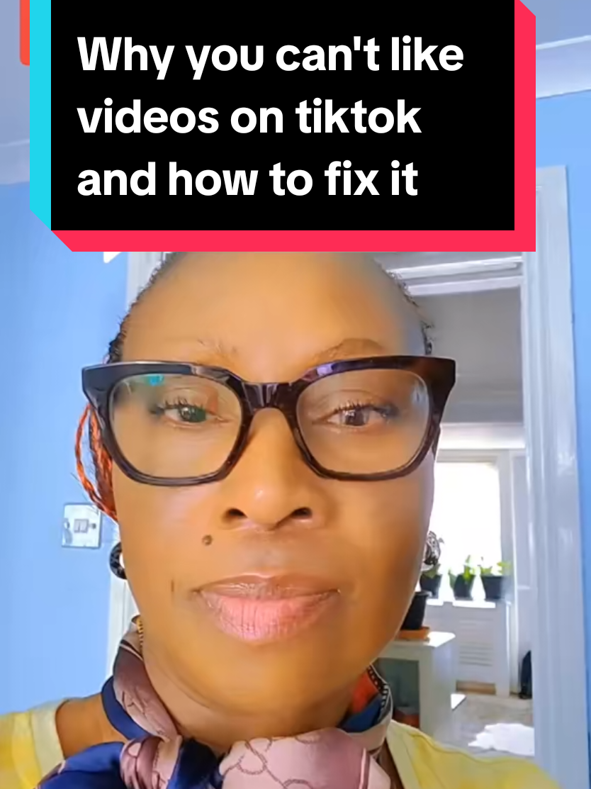 Tiktok video tutorial on Why you can't like videos on tiktok and how to fix it #tiktokvideo #like #fix #edit #tiktoktutorial 