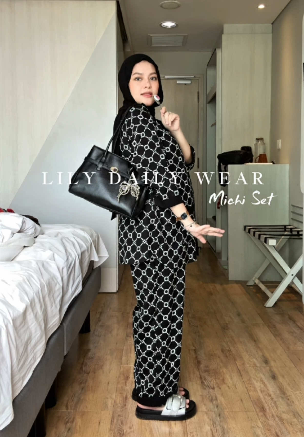 Salah satu one set kecintaanku🫶🏻👀 #oneset #piyama #outfitbumil #bajuhamil #onesetmurah 