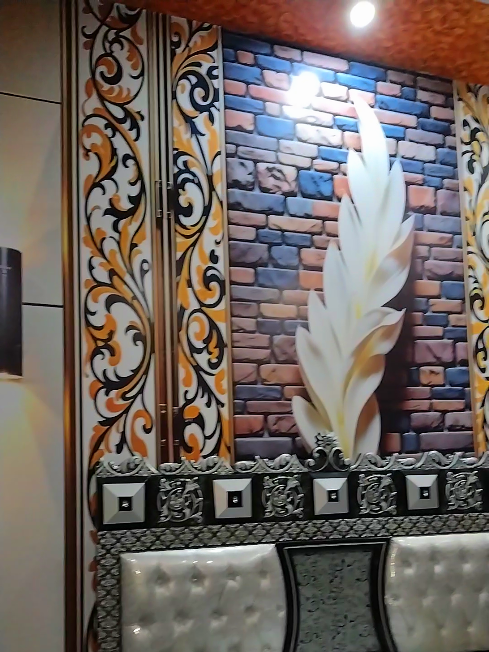 DG wall 👍🏻 3D Flex wallpaper living room decoration ☺️#creatorsearchinsights #foryou #foryoupage 