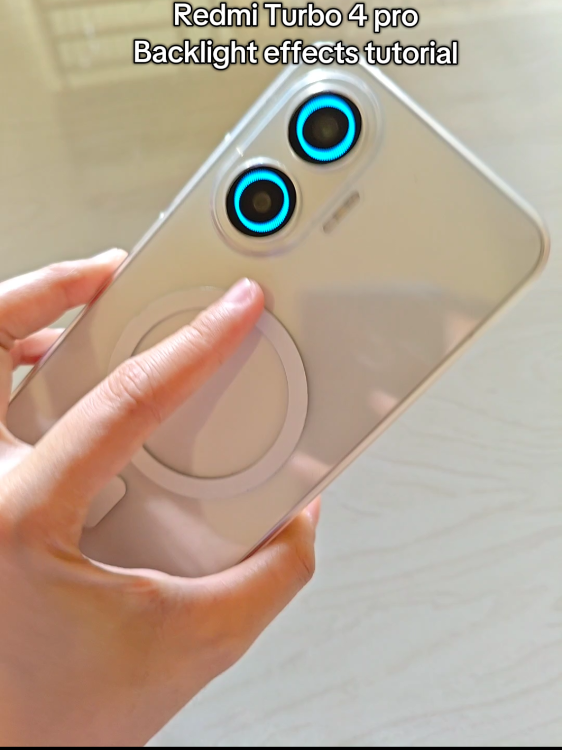 Replying to @kaizencodm16 Takaw tingin ang backlights ni #redmiturbo4pro #backlighteffects #fyppppppppppppppppppppppp #fyp #foryoupage 
