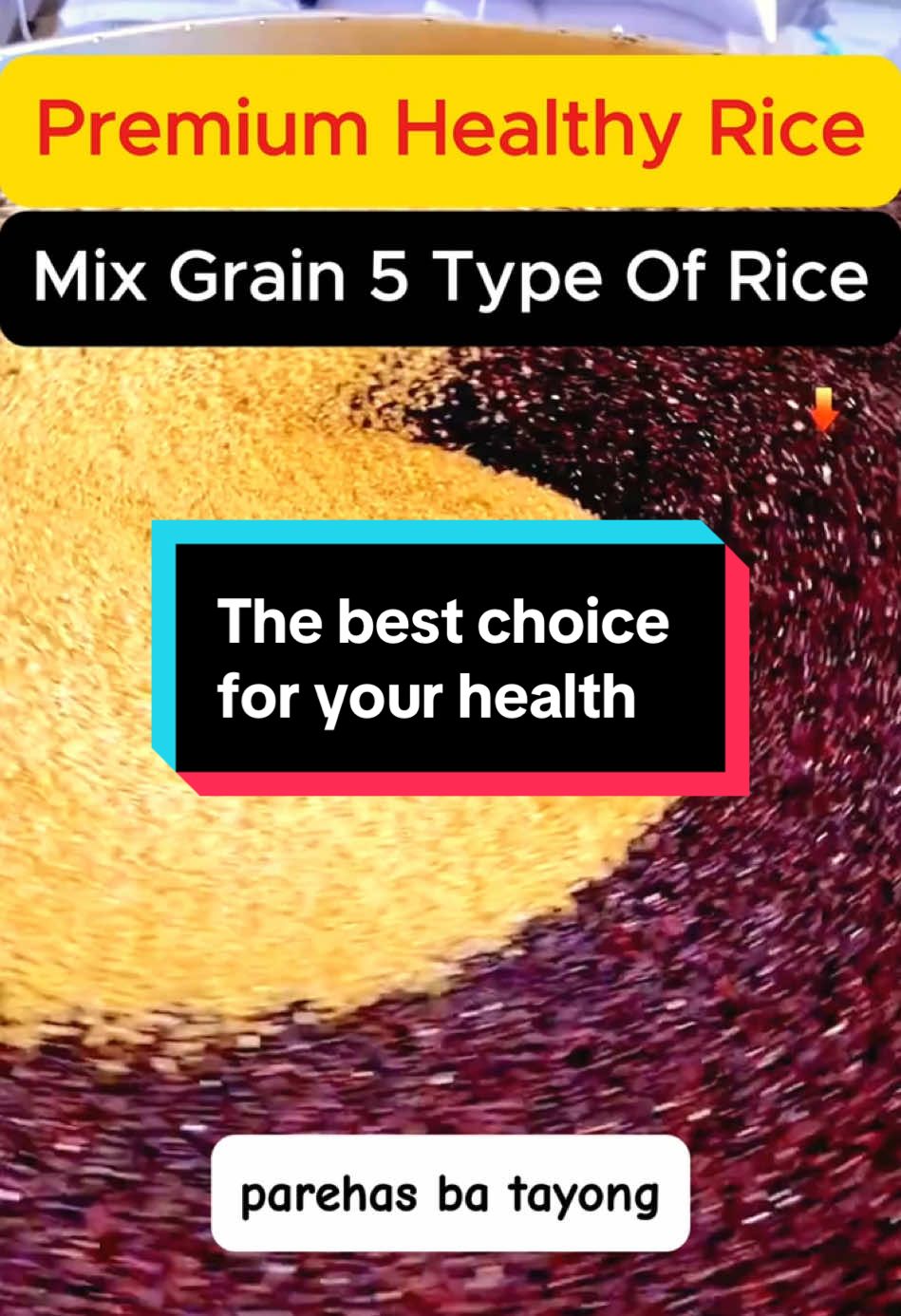 Premium Healthy Rice - The best choice for your health - You must to try this #viral #trending #fyp #drpinoca 
