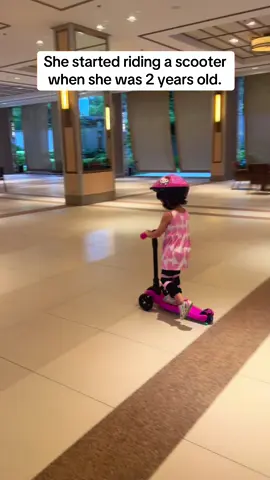 Now she’s 3 ❤️ best scooter from @Chaser Action Sports #scooter #fyp #kidsoftiktok #babiesoftiktok 