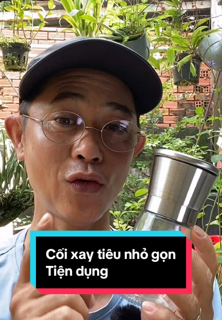 CỐI XAY TIÊU  NHỎ GỌN TIỆN DỤNG DUNG TÍCH 180 ML#bibireview #coixaytieu #dungcuxaytieu #dogiadungtienich 