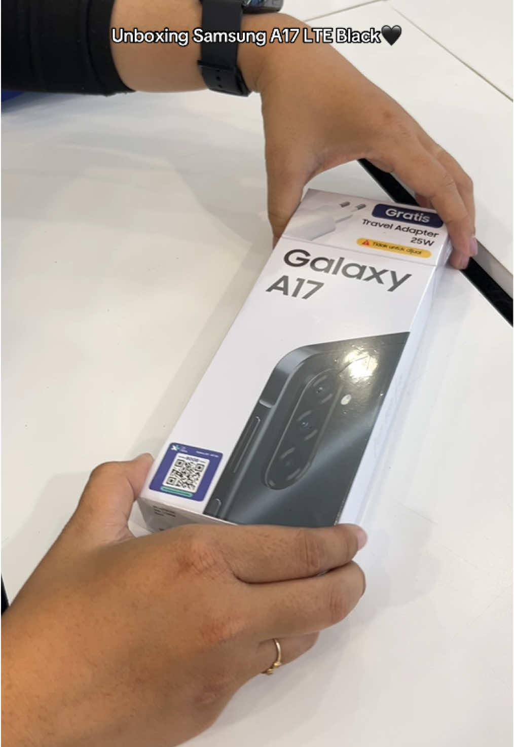 Unboxing Samsung A17 LTE✨ #fyp #samsunga17 #galaxya17  #fypage #masukberanda 