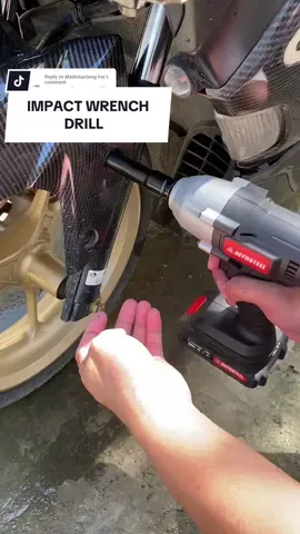 Replying to @Madiskarteng Ina ToolHub Cordless Electric Impact wrench #cordlessimpactdrill #impactwrench #wrench #impactdrill #foryoupage 