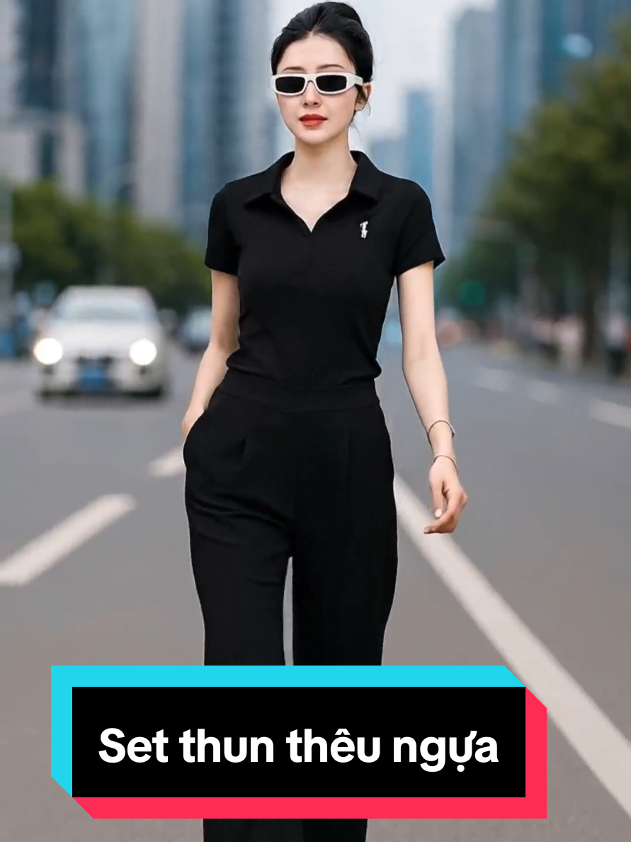 Set thun thêu ngựa #bodoxinh #setdoxinh #bodonuxinh 