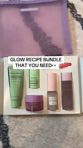 @Glow Recipe This bundle is a STEAL! These sells fast 💨 don’t wait would make a great gift!🎁  #glowrecipe #skincare #affordableskincare #skincarebundles #tiktokshopcreatorpicks