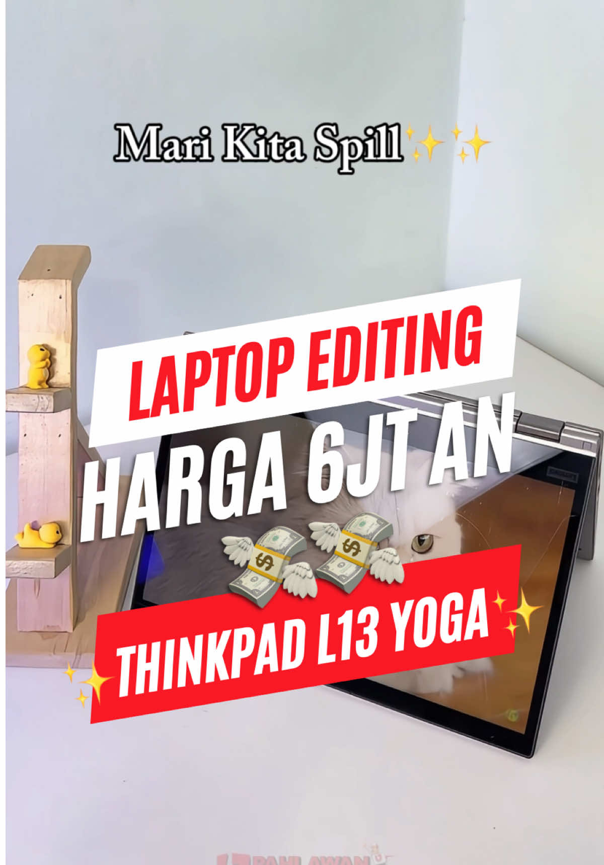LAPTOP 2in1 SERBA BISA 🤩✨ Standard Office✅ Programming✅ Editing✅ Game Tipis”✅  Kepoin Detail Spesifikasinya Disini👇🏻👇🏻 ✨ ThinkPad L13 Yoga Gen-2✨ ( Flip & TouchScreen ) ✅Procesor : Core i5-1135G7 @2.40GHz ✅RAM : 8 GB DDR4 ✅SSD : 256 GB ✅VGA1 : Intel Iris Xe Graphics ✅Layar : 13,3” FHD (1920x1080) IPS . TouchScreen ✅Port USB ✅Port HDMI ✅Port Type C ✅Port Jack Audio ✅Slot SD Card ✅Include Stylus PEN 💰HARGA PROMO Rp.6.300.000💰 ⬆️Klik Link Di Bio Kita Untuk Info Lengkapnya⬆️ 📍Lokasi Toko : Pahlawan Laptop (Search Google Maps : Pahlawan Laptop) Jl Prof Soedarto No 31 Tembalang Semarang (DEPAN Horison INN-Polines) Pahlawan Laptop Cabang Jogja @pahlawanlaptop_jogja @pahlawanmacbookjogja 📍Lokasi Toko : (Search Google Maps : Pahlawan Laptop Jogja) Jl. Affandi No.29A, Santren, Caturtunggal, Kec. Depok, Kabupaten Sleman, Daerah Istimewa Yogyakarta #laptop #rekomendasilaptop #lenovo #thinkpad #fyp 