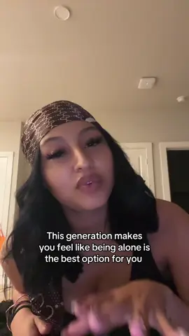It is good to be alone sometimes tho 