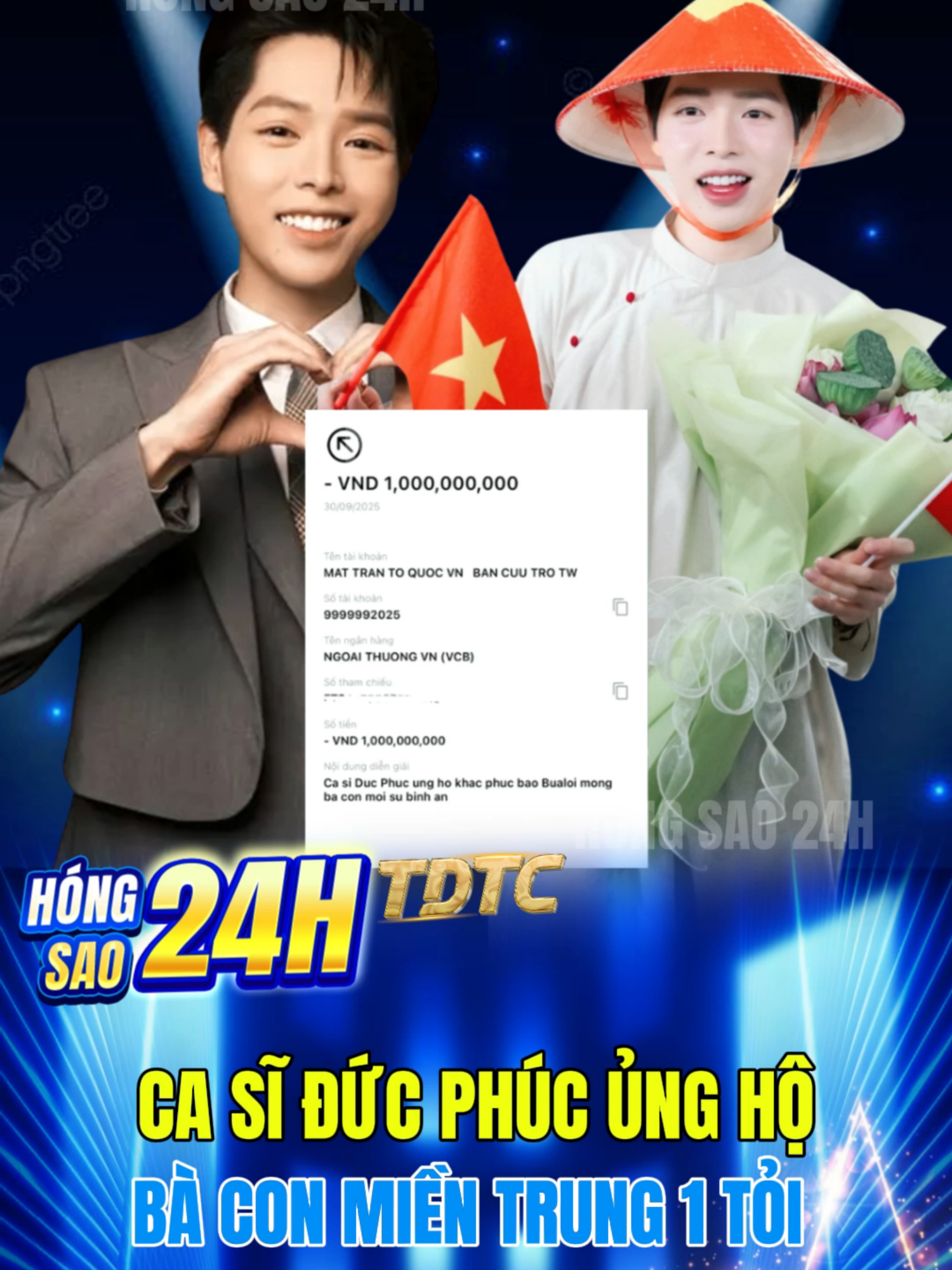 Đức Phúc ủng hộ 1 t.ỷ đ.ồng | Hành động khiến dân mạng rưng rưng #showbiz #drama #saoviet #tinviet #tinsao #hotnews #nghesi #scandal #tintucshowbiz #ngoisao