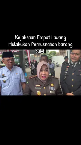 barang bukti berupa narkoboy juga ikut di musnahkan #fyp #empatlawang #kejariempatlawang #kejaksaanri #pemusnahanbarangbukti 