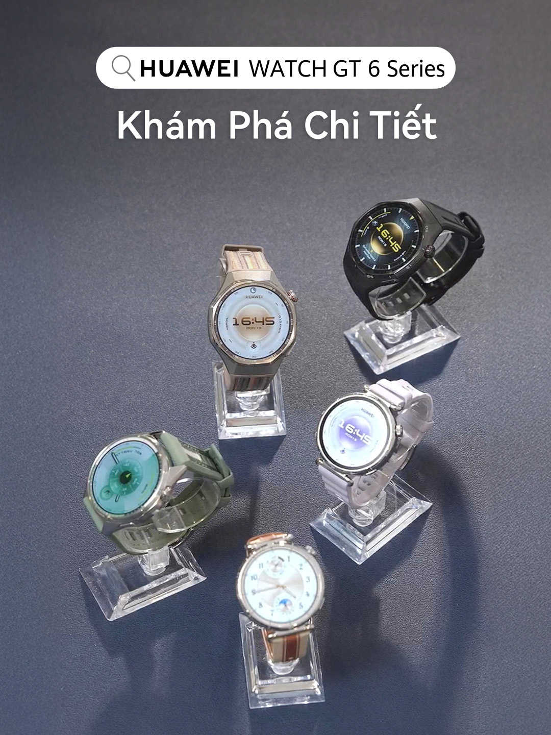 Khám phá chi tiết #HUAWEIWatchGT6Series với 2 dòng cơ bản và Pro cao cấp. Sở hữu nhiều cải tiến nổi bật, chiếc đồng hồ thông minh này giúp mang đến trải nghiệm chạy bộ và đạp xe chuyên nghiệp, thời lượng pin ấn tượng cùng khả năng hỗ trợ theo dõi sức khỏe toàn diện. Hãy theo dõi và đón chờ ngày ra mắt sản phẩm chính thức nhé! #HuaweiMobile #RideTheWind #HUAWEIWatchGT6 #HUAWEIWatchGT6Pro #FYP