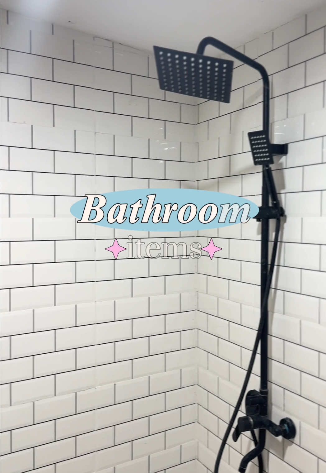 ห้องน้ำใหม่ กับ Bathroom item 🛁🧴🫧🧼 #bathroom #ห้องน้ํา 