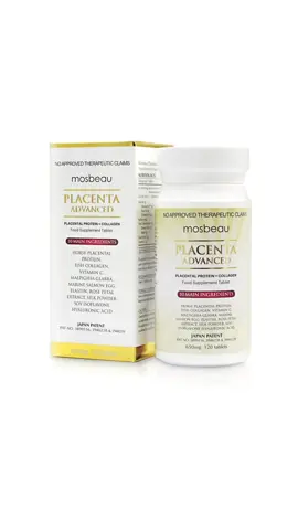 ✨ Discover the secret behind radiant, youthful skin! Placenta Advanced Supplement is the first and only with Japan-patented Marine Placental Protein—trusted by millions of women worldwide to keep their skin glowing and healthy. 🌸💖 #Mosbeau 