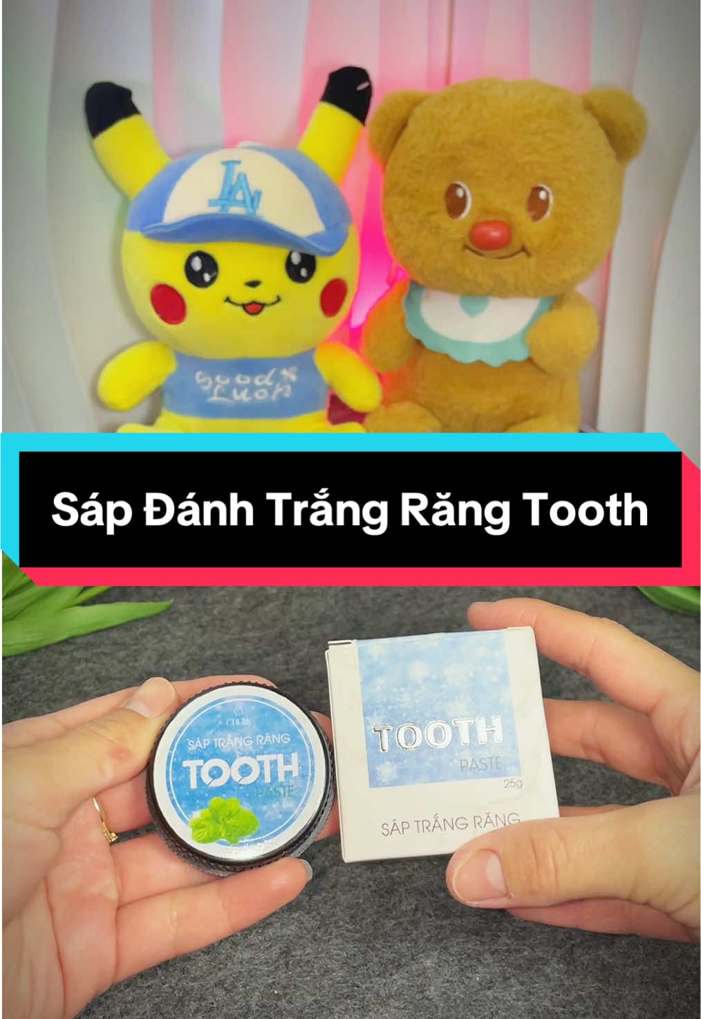 Sáp Đánh Trắng Răng Toôth #sapdanhtrangrang #tooth #kemdanhrangcaocap #ngoctramshop 