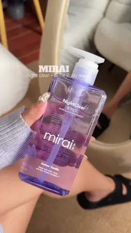 Kong may pimples ka girl try mo na din to #mirai #miraibodywash #bodywash 
