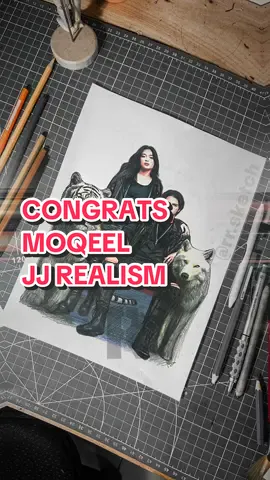 congrats aktris&aktor terbaik @arya mohan @Aqeela Aza Calista ✨  Jj art realism #moqeel #aqeelacalista #realism #rrsketch #fyp 