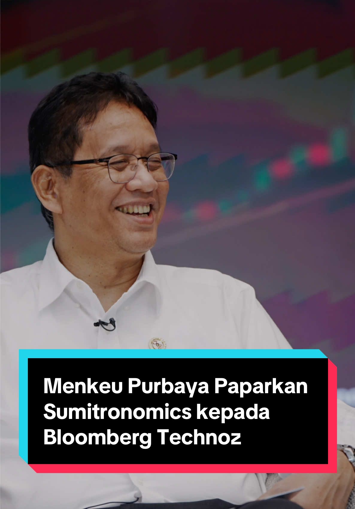 Menkeu @Purbaya Yudhi Sadewa paparkan Sumitronomics bersama Bloomberg Technoz. Menkeu optimis pertumbuhan ekonomi akan lebih tinggi. 👍🏻🤠