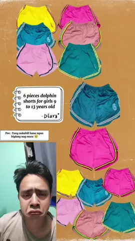 6 pieces dolphin shorts for girls 9 to 13 years old#dolphinshort #fyp #shortforwomen 