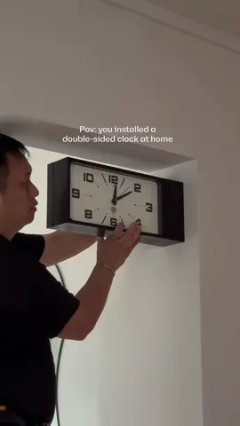 💌 Save this to your wish list! Inspired by classic railway station clocks, having this DULTON wall clock at home is such a vibe 🚉✨