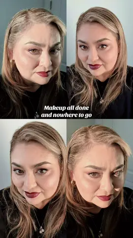 #makeup all done and nowhere to go #collage 