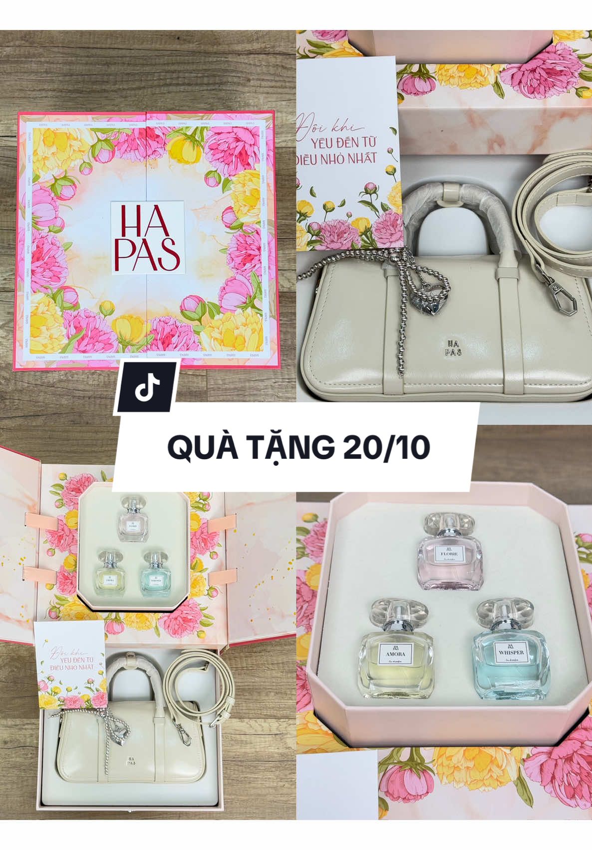 Set quà tặng 20.10 brand hapas #SuperBrandDay #HAPAS #YEUTUDIEUNHONHAT #QUATANG20_10 