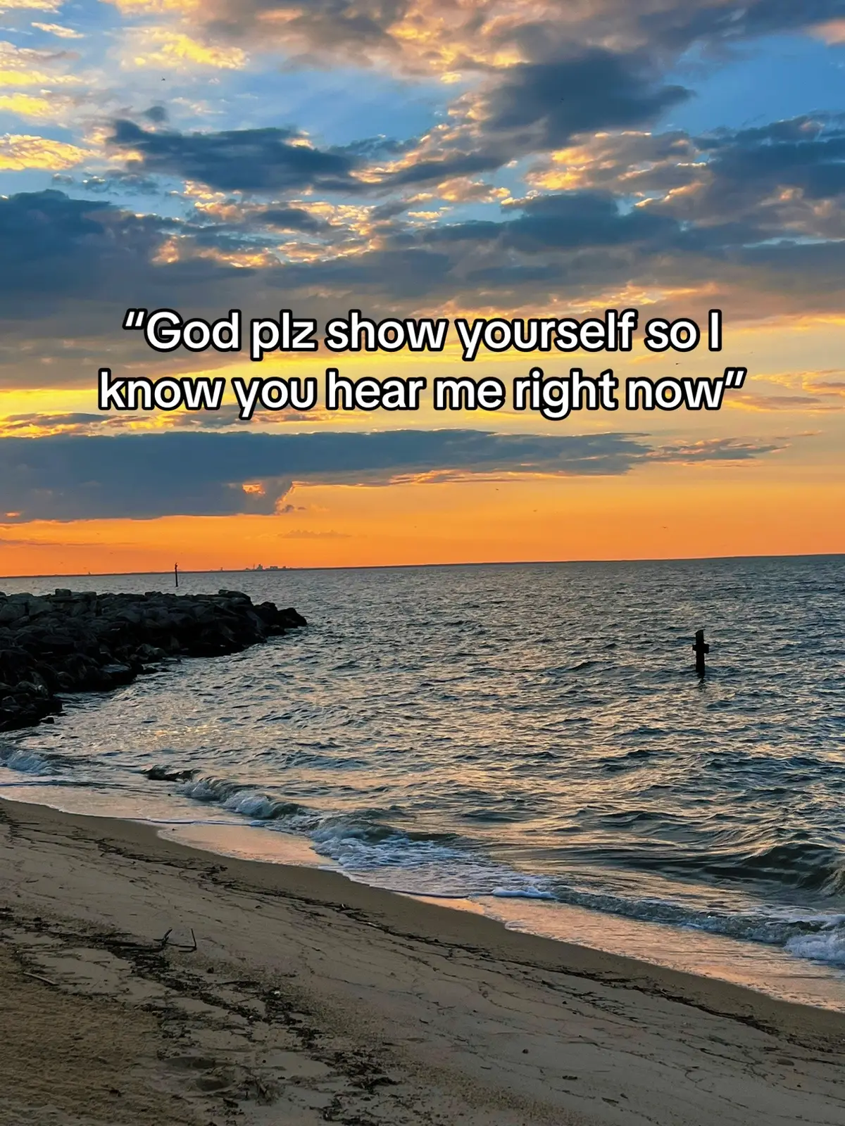 I hope this brings you peace if you were looking for it, bc He showed up when I asked. He just did for you too. Love you, GN #butGod 