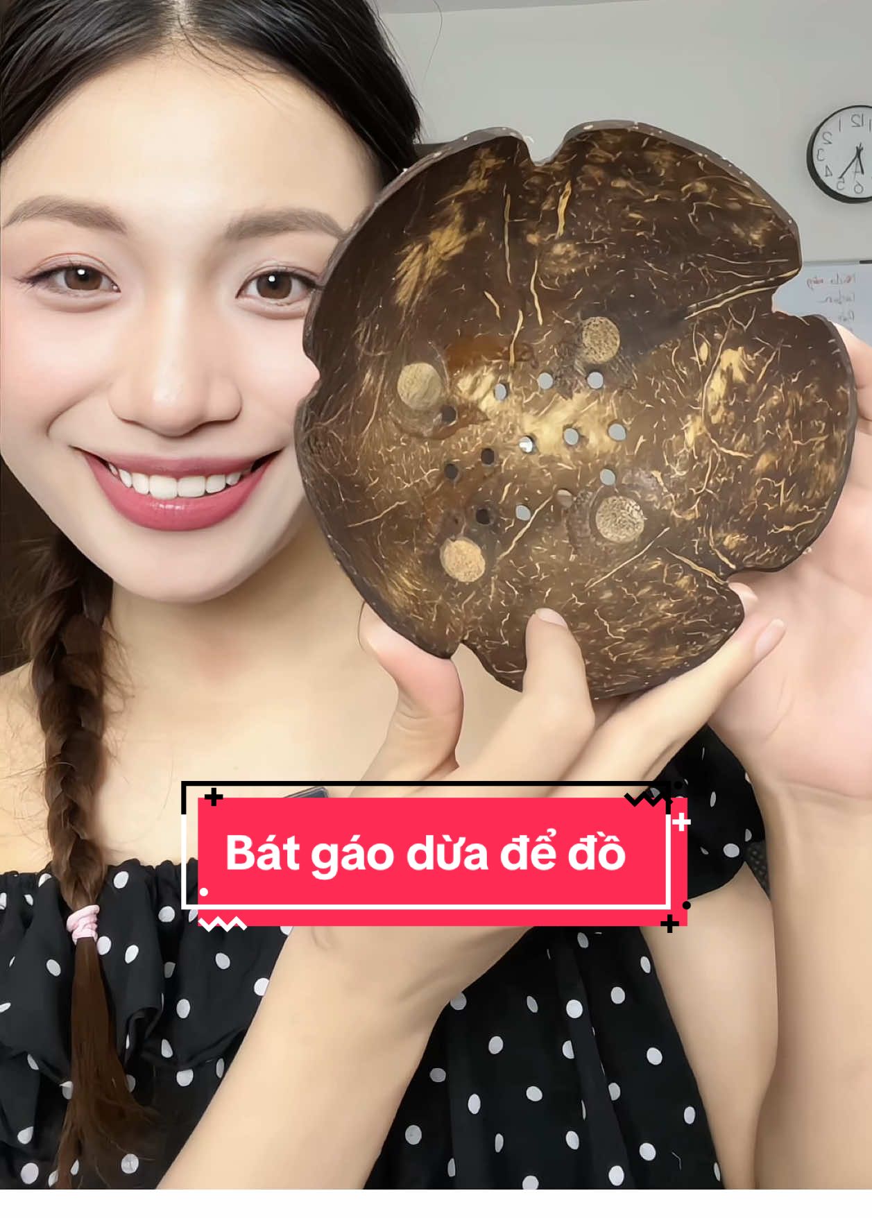 Bát gáo dừa để đồ xinh lắm nè các bà #bfdecor #batgaodua #khaydungxaphonggaodua #decor #hahayho 