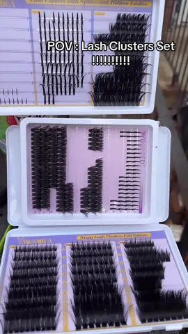 #fypシ゚viral #foryoupage #lashextensions #lashclusters #diylashextensions 