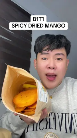 Tamis + asim + anghang in one bite?! 🥭🌶️ Grabe, tropa, wag ka palagpasin ‘to. Bilis, habang sale pa #spicydriedmango #driedmango #fyp 