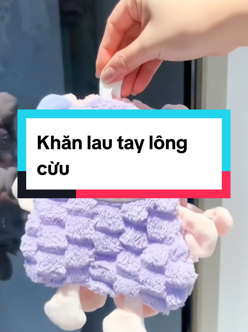 Khăn lau tay nhà bếp lông cừu thấm hút #khanlautay #khanlautaynhabep #anhechop #xuhuong #xuhuongtiktok 