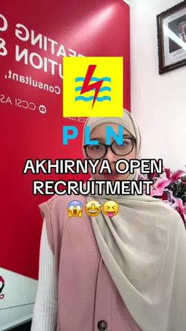 YUHUU PLN OPEN RECRUITMENT🤩🤩🤩 Buat D3 dan D4/S1😙 YUK DAFTAR SEKARANG DI WEBSITE RESMI rekrutmen.pln.co.id Jangan lupa kasih tau kalau kamu dapetin info loker ini dari CCSI RECRUITMENT😉 HATI HATI PENIPUAN‼️ Segala proses rekrutmen tidak dipungut biaya apapun⚠️ #pln #openrecruitment #loker #infoloker #lokerterbaru 
