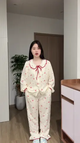 Set ngủ dài tay cổ sen #lila #22etm #webuild 
