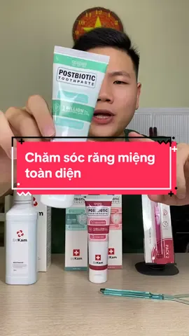 Combo nước súc miệng và kem đánh răng DrKam! #taphoaonglam #drkam #hoimieng #nuocsucmieng #kemdanhrangsinhhoc 