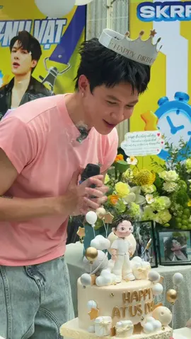 Nhất anh nhà được thổi bánh kèm nhiều điều ước nhất nhóooo 🎂🕯️✨ #atus #runningmanvietnammua3 #happybirthday #anhtuatus 