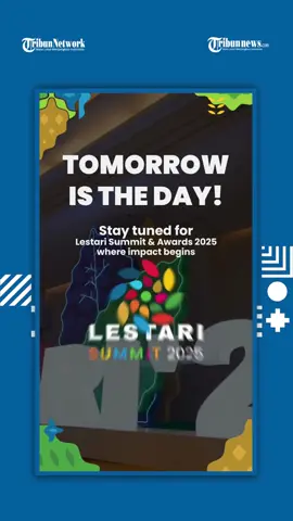 Tomorrow we kick off Lestari Summit & Awards 2025! Where changemakers meet, ideas collide, and impact begins! ✨ 📅 October 2, 2025 🕘 09:00 – 17:00 WIB 📍 Raffles Hotel, Jakarta Be there, be inspired at Lestari Summit 2025. #LestariSummit2025 #LestariAwards2025