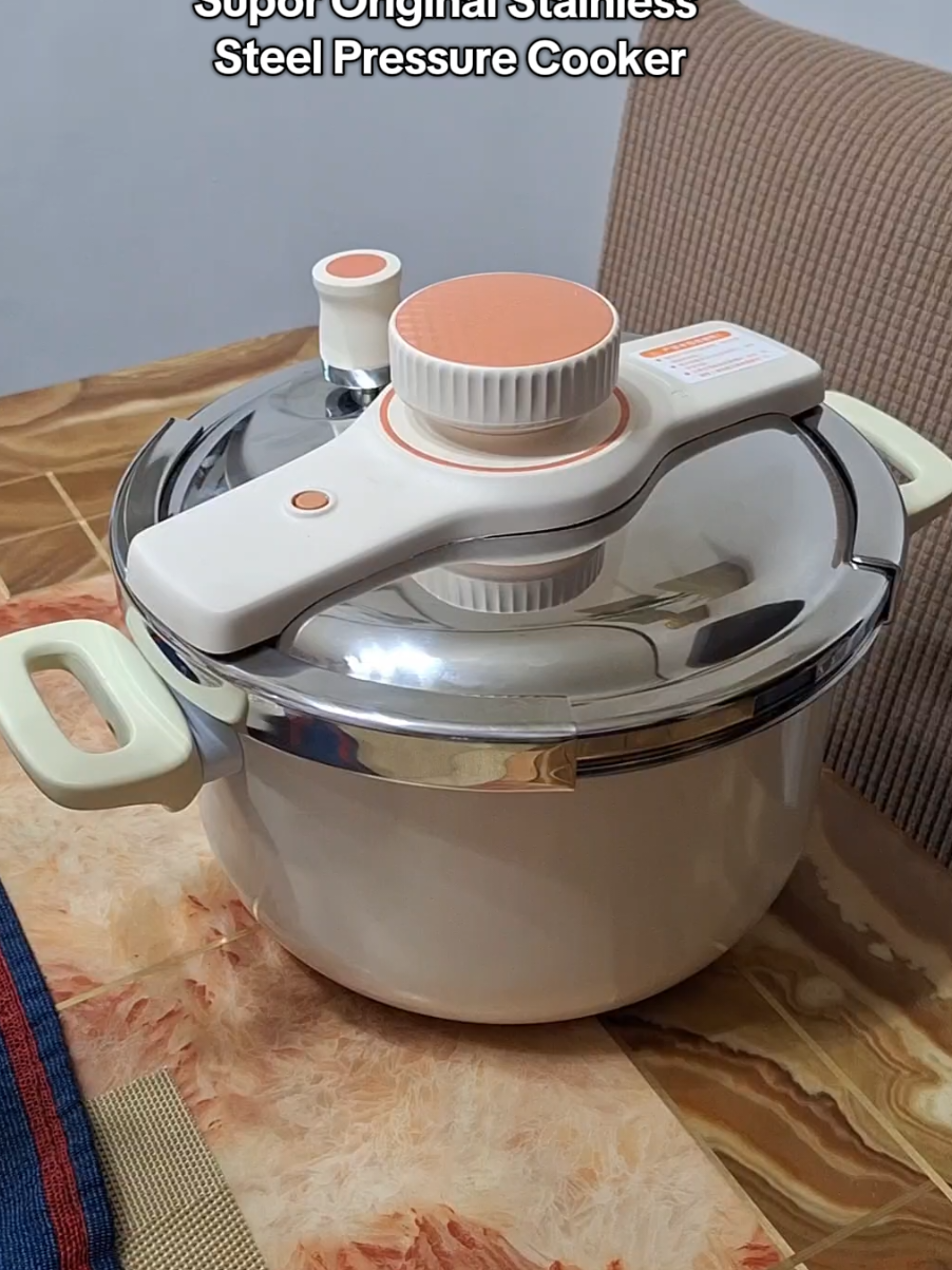 Supor Original Stainless Steel Pressure Cooker‼️ lakas maka aesthetic sa kitchen😍 #pressurecooker #stainlesspressurecooker #aestheticpressurecooker #kitchenware #kitchenaesthetic 