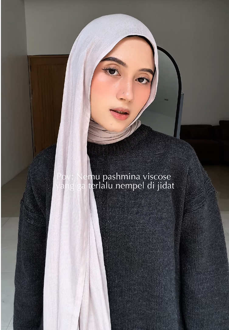 Sesuka itu @livou official 🥹🫶🏻 #pashminaviscose 