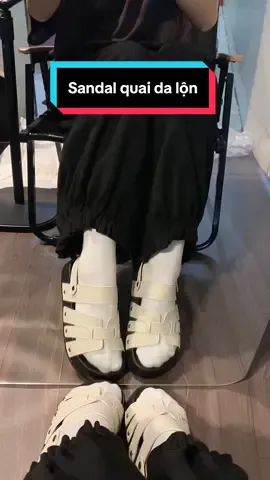 Nhạc này cuốn 🥰 #xuhuong #giaynu #sandal #depquaihau #depsandal #subon 