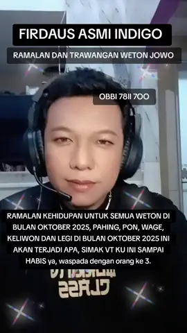 RAMALAN KEHIDUPAN UNTUK SEMUA WETON PAHING, LEGI, PON, WAGE, DAN KELIWON DI BULAN OKTOBER 2025,  AKAN TERJADI APA, WASPADA DENGAN ORANG KE 3 #Love #live #promomakangajian #fyp 