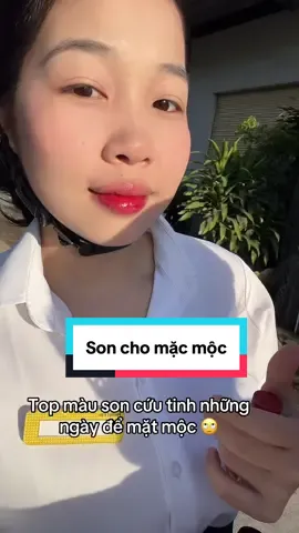 Mặt mộc không nhạt nhoà là nhờ em son nàyyy ✨👄 #sonmoi #makeupbeauty #chillvibe #xuhuong #HongBunny 