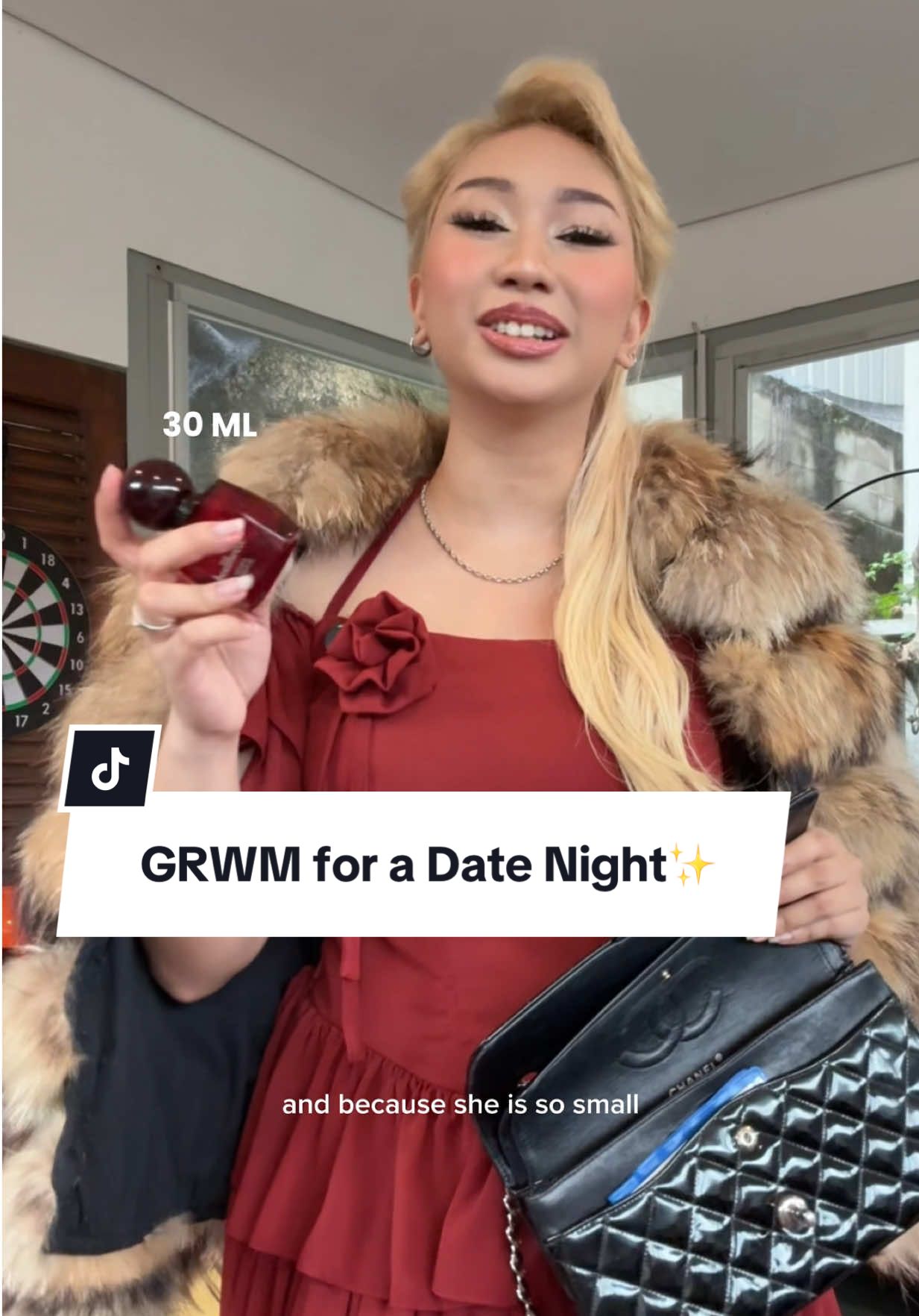 Kapan saya tidak extra🥲✨oh well- udah lama banget ga pake dress yang super girly i kinda miss it😭❤️ twinning with my Leona from Bodibreze❤️ #grwm #getdressedwithme #datenight #OOTD #perfume 