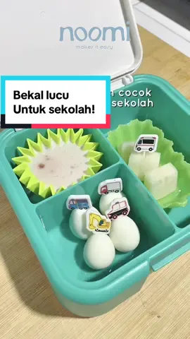 Realistic bekal buat bocil tapi tetap gemas dengan Noomi Truck Stick Bento😎 #stickbento #pelengkapmakananak #noomimakesiteasy