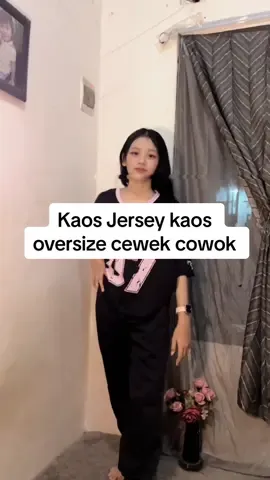 Kaos oversize Santai tp cakep bgt #kaos #kaosoversize #kaosjersey #kaoswanita 