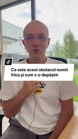 Ce este acest obstacol numit frica și cum s-o depășim #mentalitate #dezvoltarepersonala #invataredingreseli #planB #inspiratie 