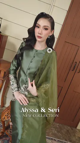 Alyssa & Seri Organza #fypシ 
