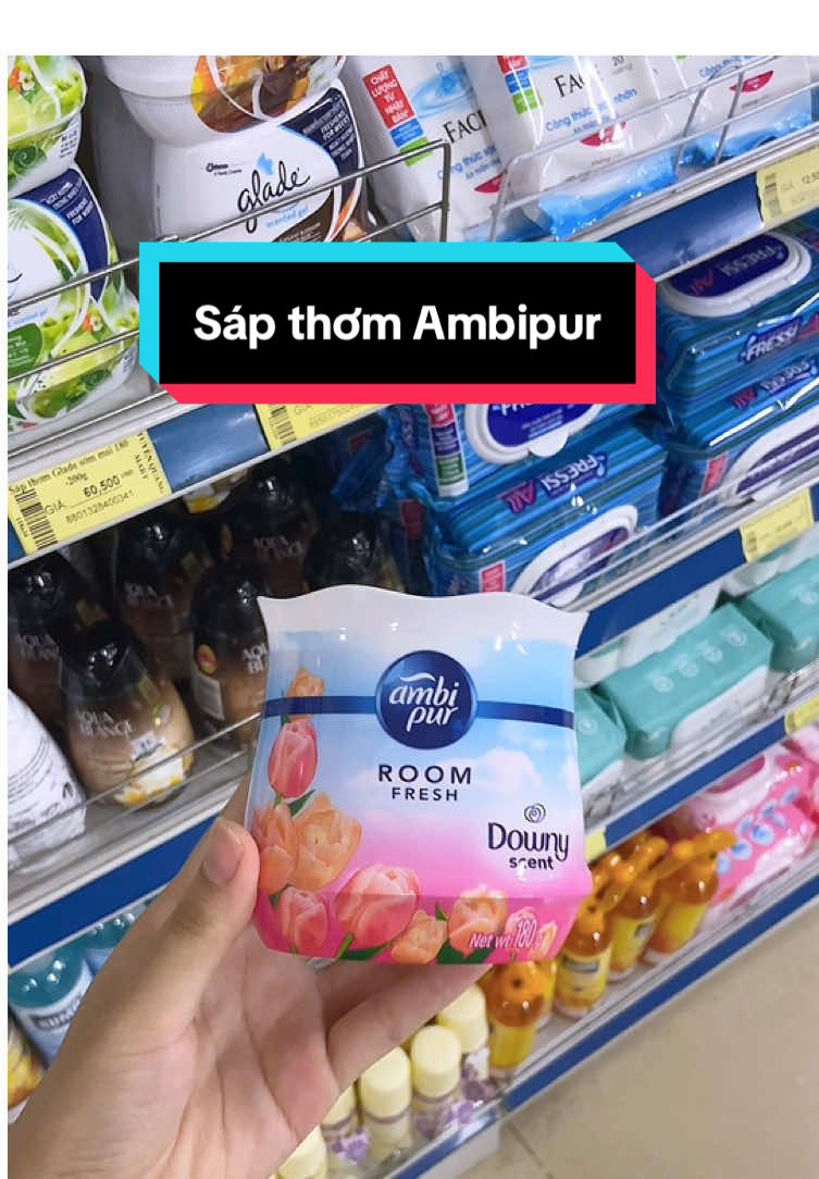 Dùng sáp thơm phòng Ambipur này nè mấy bà, siu thơm luôn á🌷🌷#mebapreview #sapthomphong #sapthomambipur #nuochoa #downy 